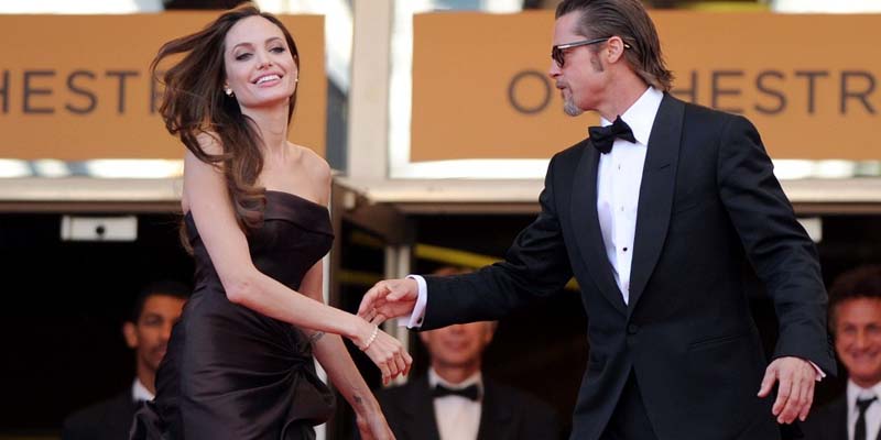  Angelina Jolie and Brad Pitt Kids Making Giant Mess at Cannes