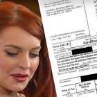 Lindsay Lohan Proof Im Paying Taxes