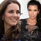 Kate Middleton and Kim Kardashian