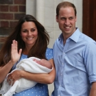  Duchess of Cambridge Leaves Hospital with Newborn Son