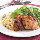  Grilled Spiced Chicken on Fruity Couscous