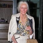  Heidi Klum Dresses Up Like an Old Lady for The Halloween Bash