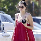  Kendall Jenner Narrowly avoids a Wardrobe Malfunction in Barely-there Summer Dress