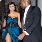  Kim Kardashian Stuns In High-Slit Gown At 2014 Met Ball