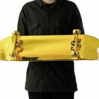  World’s Most Expensive Skateboard is Coated with Gold