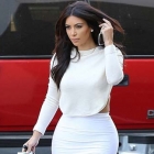  Kim Kardashian Flashes bra revealing Ensemble run Errands LA