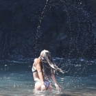 Model Lily Aldridge Very Sexy Bikini Photoshoot at Hawaii