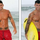 X Factor finalist –  Jake Quickenden shows off his Muscles