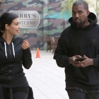  Kim Kardashian and Kanye West Together at Gym