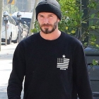  David Beckham Looking Awesome while he visit LA juice bar