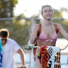  Julianne Hough Riding Her Bike in a Bikini