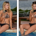  Ashley James Showcases Sizzling Bikini Body in Ibiza