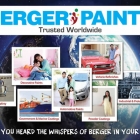 Berger Paints Trusted Worldwide