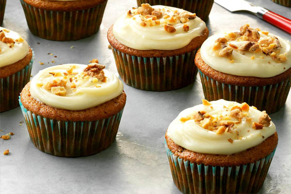  Yummy Pumpkin Creamy Cupcakes