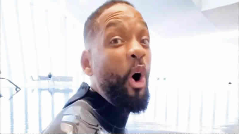  Will Smith Terrifies Fans After Posting Insane Pool Video from Dubai