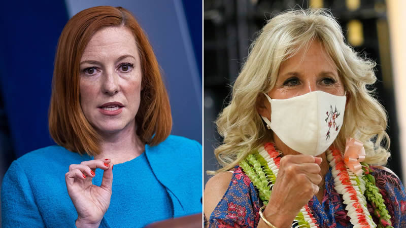  Psaki Defends Jill Biden’s Advisor, After Anthony’s Abusive Behavior Towards Colleagues