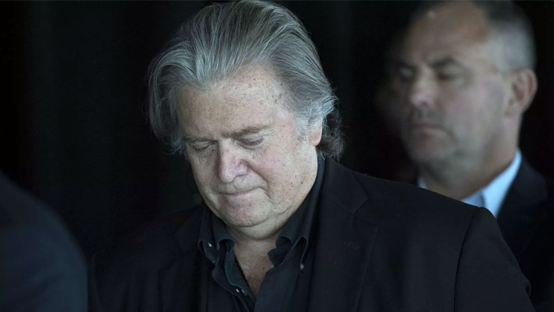  Ex-Trump Aide Steve Bannon Found in Contempt of Congress Over Capitol Riot Probe