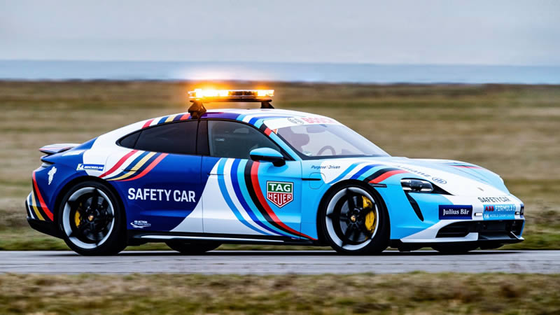  Porsche Taycan Revealed as New Formula E safety car