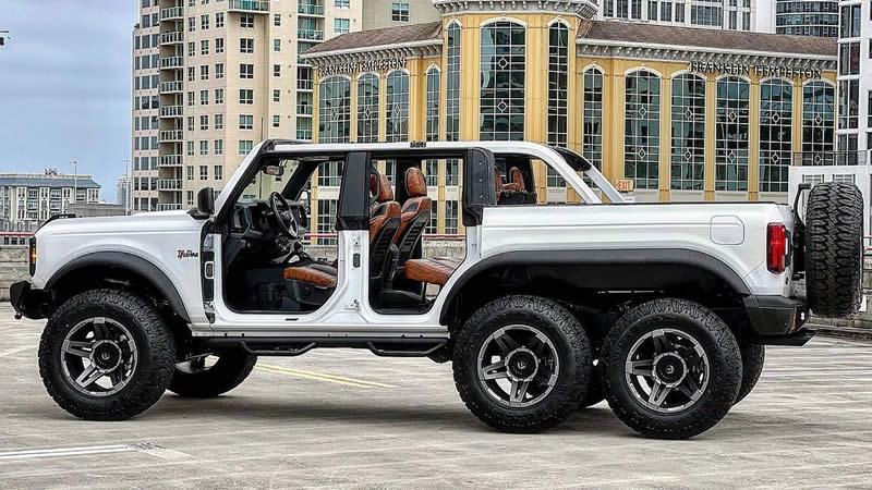  Apocalypse’s “Dark Horse” is a fully customized 400hp Ford Bronco 6×6