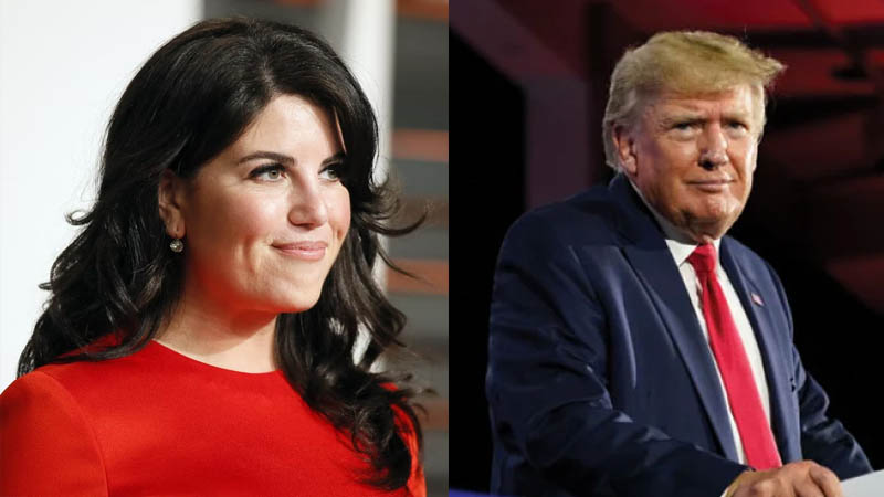  Monica Lewinsky Mocks Trump For Allegedly Driving During Insurrection: “I think I did this correctly”