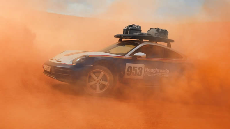  Porsche Unveils the 911 Dakar Off-Roader Car