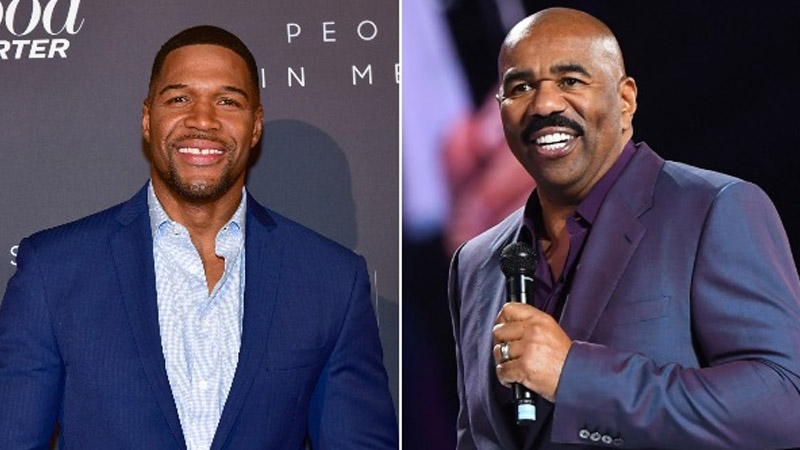  Michael Strahan Totally Called Out Steve Harvey on TikTok and ‘GMA’ Fans Are Flipping Out: ‘I’m really trying to get near Michael Strahan’