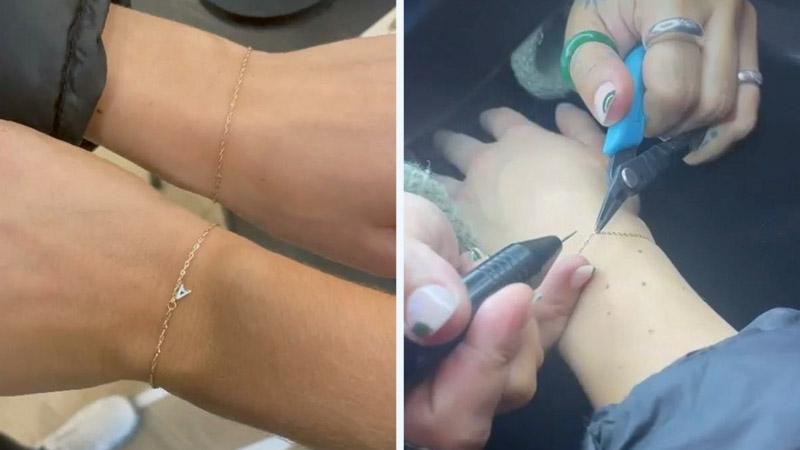  Permanent bracelets are a trend that’ll give the ‘thrill’ of a tattoo ‘without the pain’
