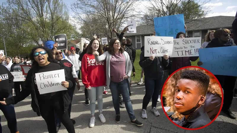 White homeowner accused shooting Black teen