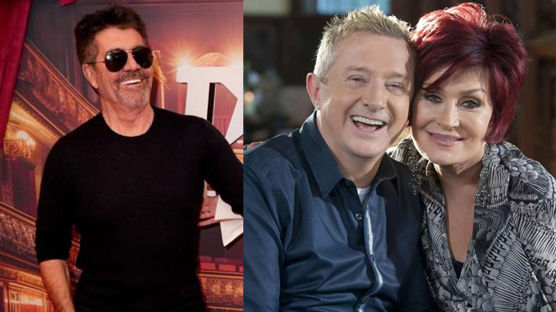  Simon Cowell reveals real reason behind feud with Sharon Osbourne and Louis Walsh
