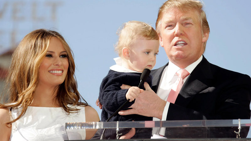  Trump’s Viral Video with Melania and Baby Barron Sparks Controversy Amid Hush Money Trial