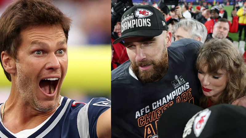  Tom Brady takes hilarious dig at Travis Kelce’s relationship with Taylor Swift