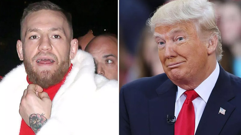 Conor McGregor and trump