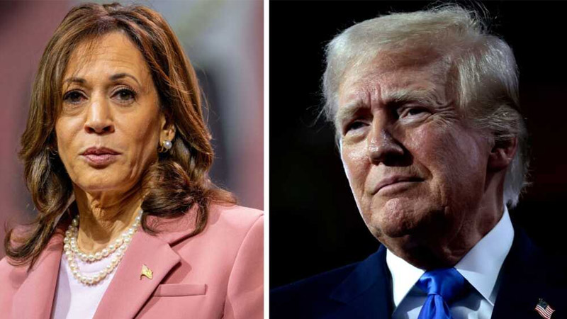 Trump and kamala