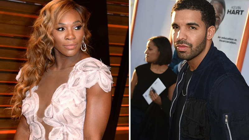 Drake and Serena Williams