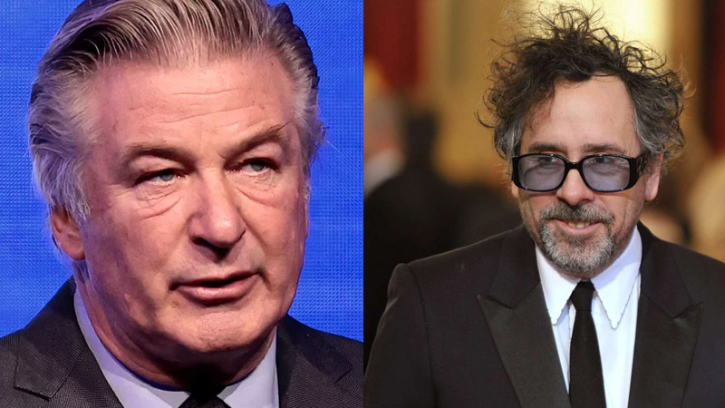 Tim Burton and Alec Baldwin