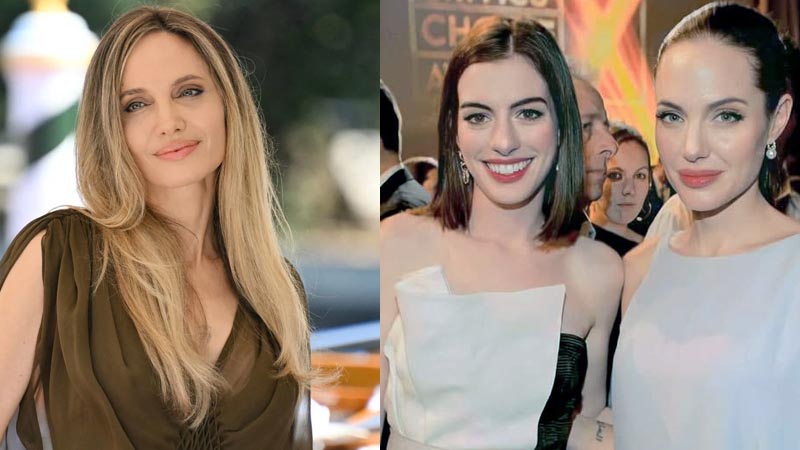 Angelina Jolie and Anne Hathaway