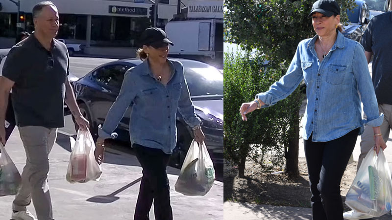  Kamala Harris Branded a ‘Hypocrite’ After Being Spotted with Plastic Bags on Shopping Trip