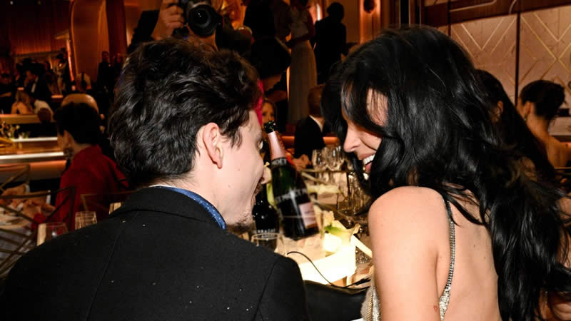 Kylie Jenner and Timothée Chalamet