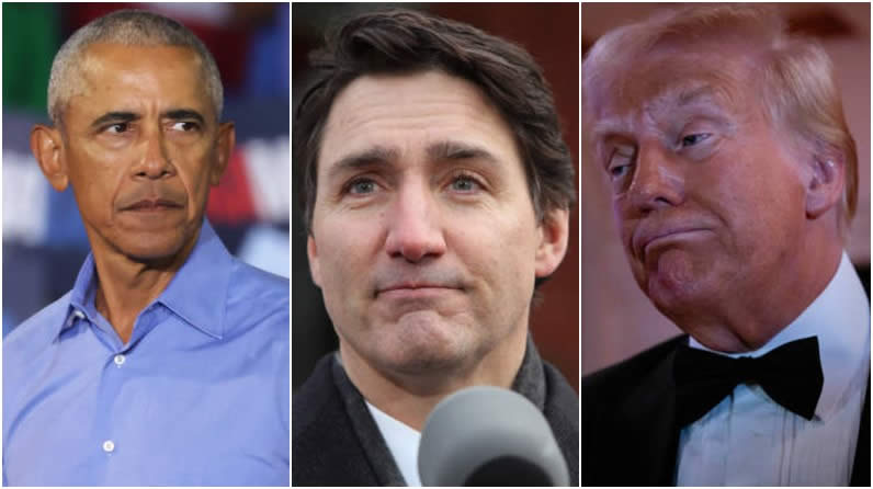 Obama-Trudeau-Trump