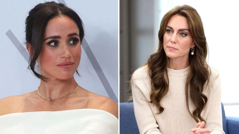 Meghan Markle and Kate Middleton