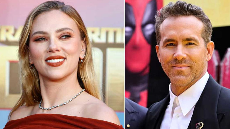 Ryan Reynolds and Scarlett Johansson