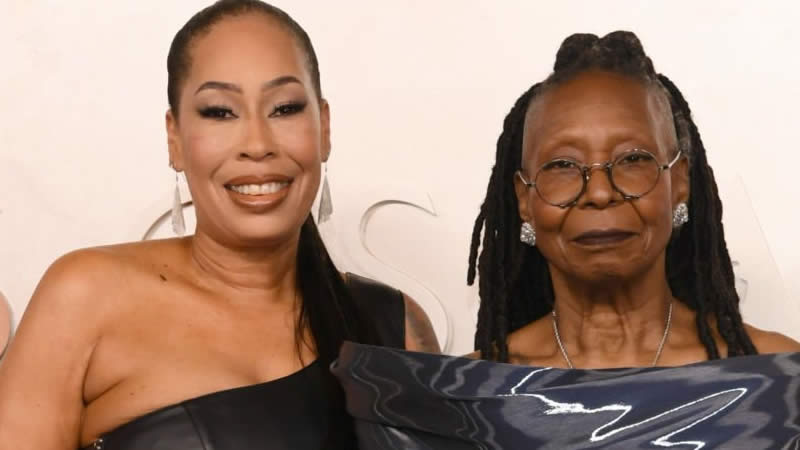 Whoopi Goldberg with daughter Alex Martin